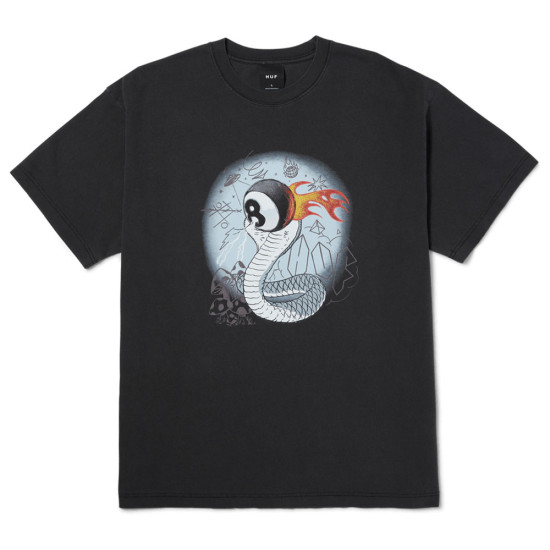 Huf Ανδρική κοντομάνικη μπλούζα Cobra-Baller Washed S/S Tee